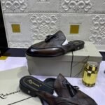 Leather Men Half Shoe