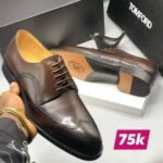 Men's Brown Leather Wingtip Brogues