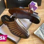 Men's Brown Leather Mules