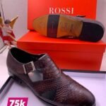 Men's Brown Fashion Monk Strap Shoes