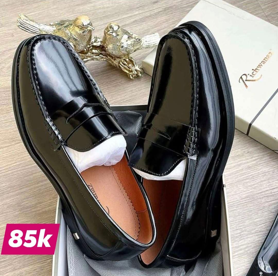 IMG-20251104-WA0073 - Copy Men's Black Patent Leather Loafers - Image 1