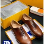 Men's Brown Leather Oxfords