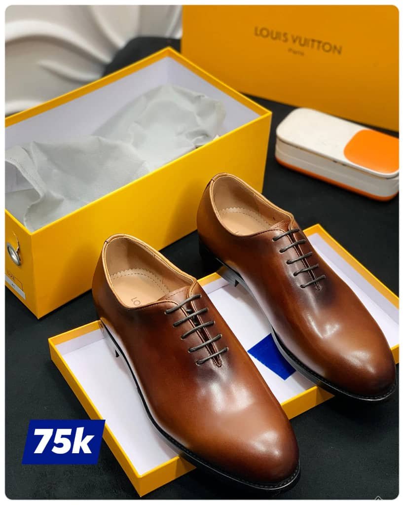 IMG-20251104-WA0082 Men's Brown Leather Oxfords - Image 1