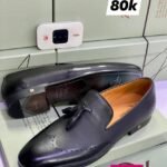 Men's Black Tassel Loafer