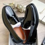 Men's Black Dress Loafers