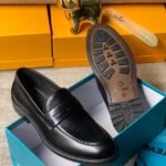 Men's Black Leather Dress Shoes