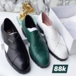 Men's Criss-Cross Strap Loafers