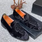 Men's Black Formal Evening Loafers