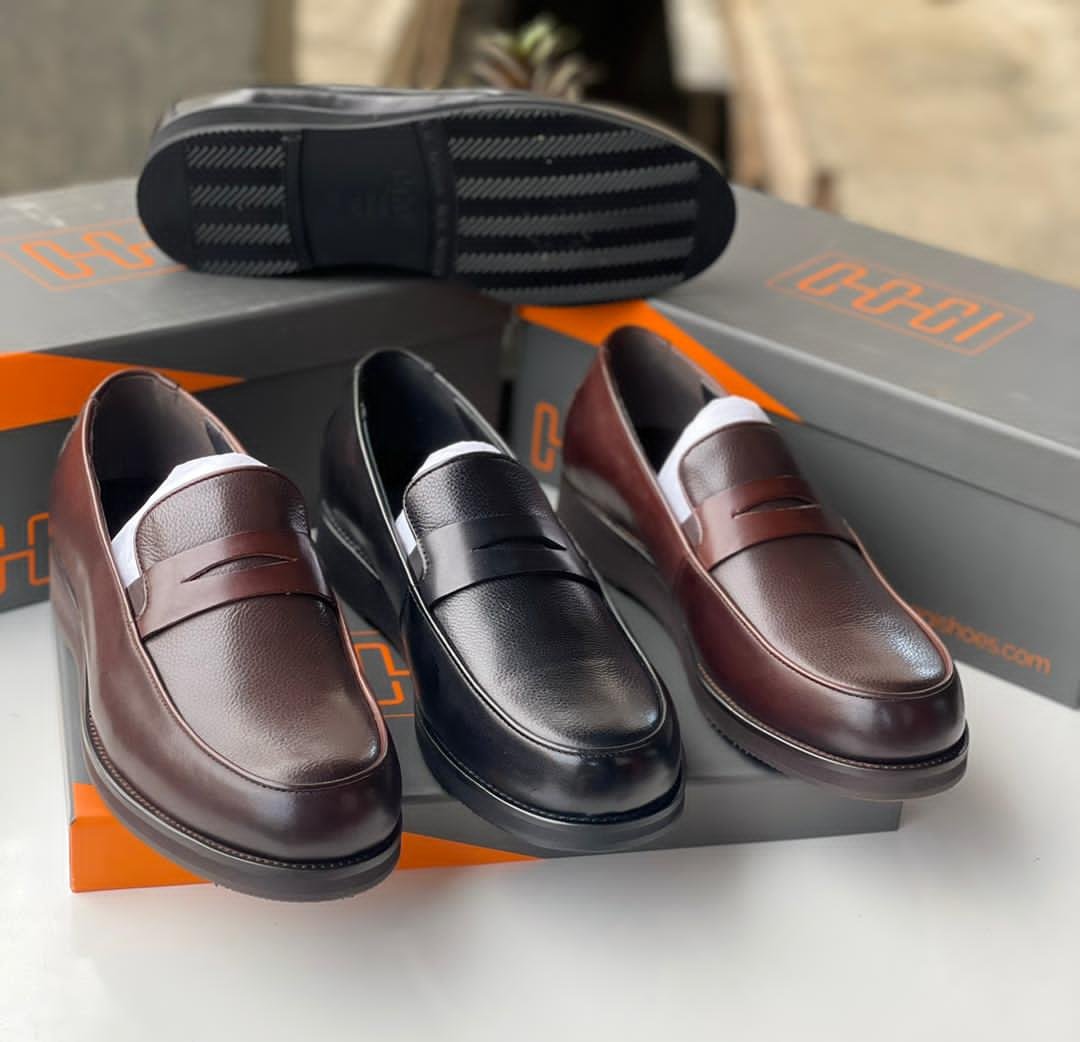 jukel clothiers products (46) Men’s Classic Leather Penny Loafers – Comfortable Slip-On Dress Shoes (Brown & Black Options) - Image 1