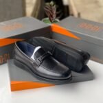 The DOGGO Executive Black Leather Moccasin