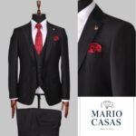 The MARIO CASAS Black Tuxedo/Suit Collection